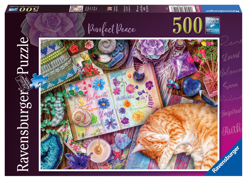 Purrfect Peace 500 piece Jigsaw Puzzle