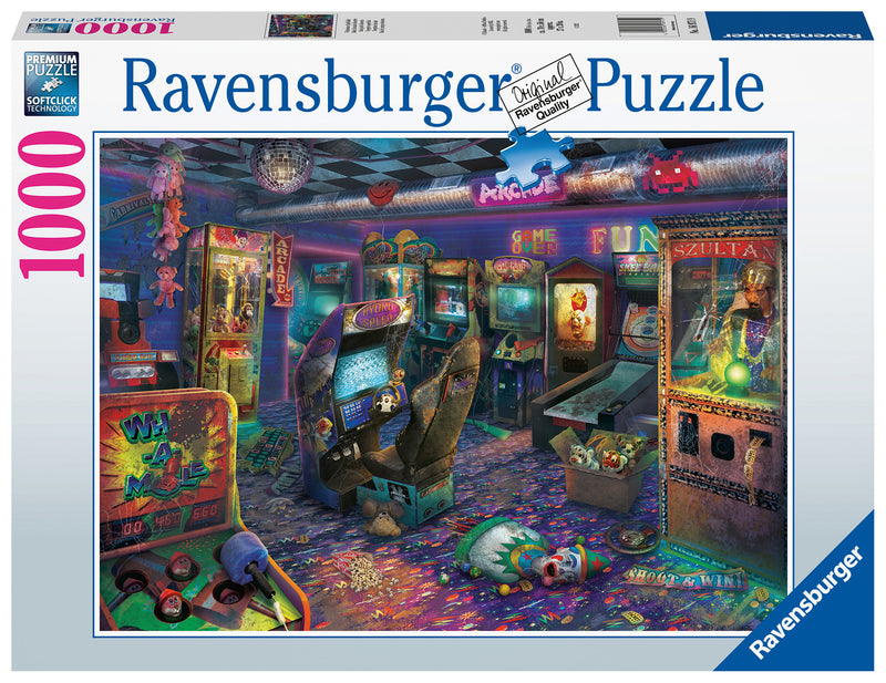 Ravensburger Forgotten Arcade 1000 piece Jigsaw Puzzle