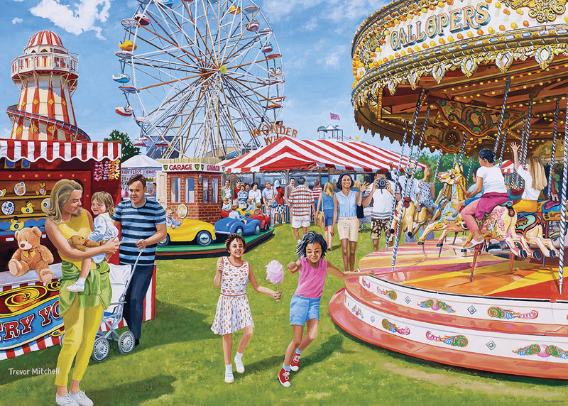 Ravensburger Vintage Fairground fun 1000 piece Jigsaw Puzzle