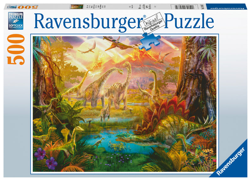 Land of the Dinosaurs 500 piece Jigsaw Puzzle