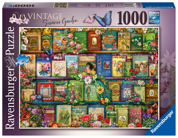 Ravensburger Aimee Stewart Vintage Summer Garden 1000 piece Jigsaw Puzzle