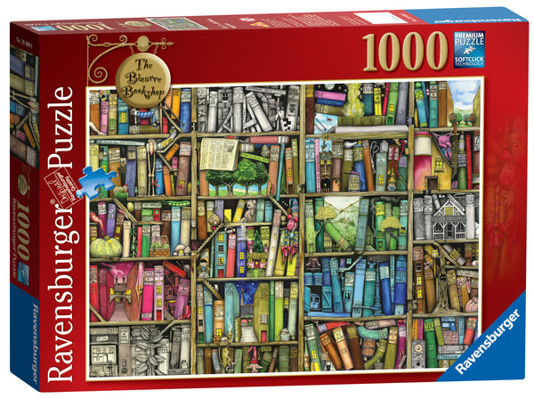 Ravensburger Colin Thompson - The Bizarre Bookshop, 1000 piece Jigsaw Puzzle