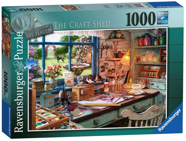 My Haven No 1. The Craft Shed 1000 piece Jigsaw Puzzle