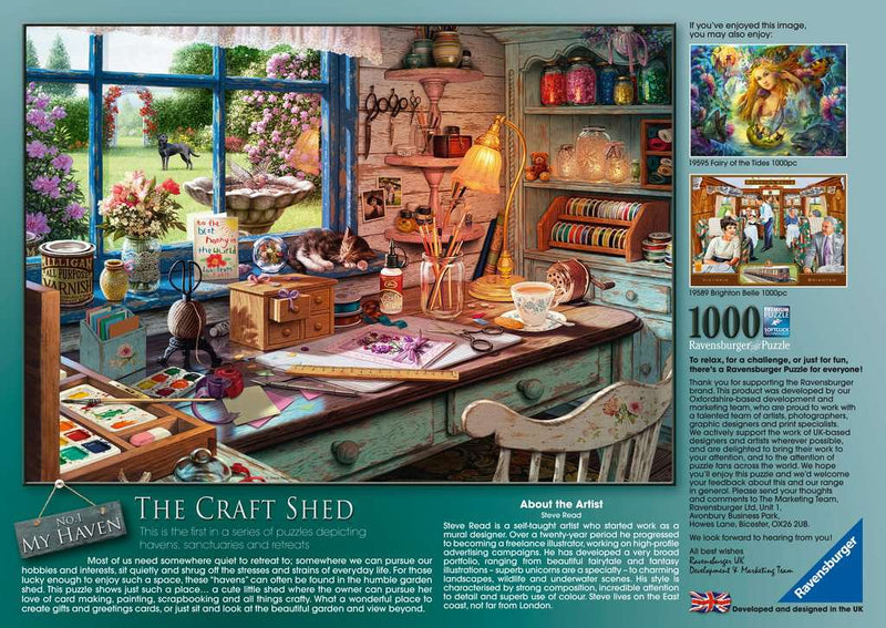 My Haven No 1. The Craft Shed 1000 piece Jigsaw Puzzle