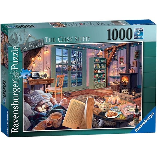 My Haven No 8 The Garden Shed 1000 piece Jigsaw Puzzle