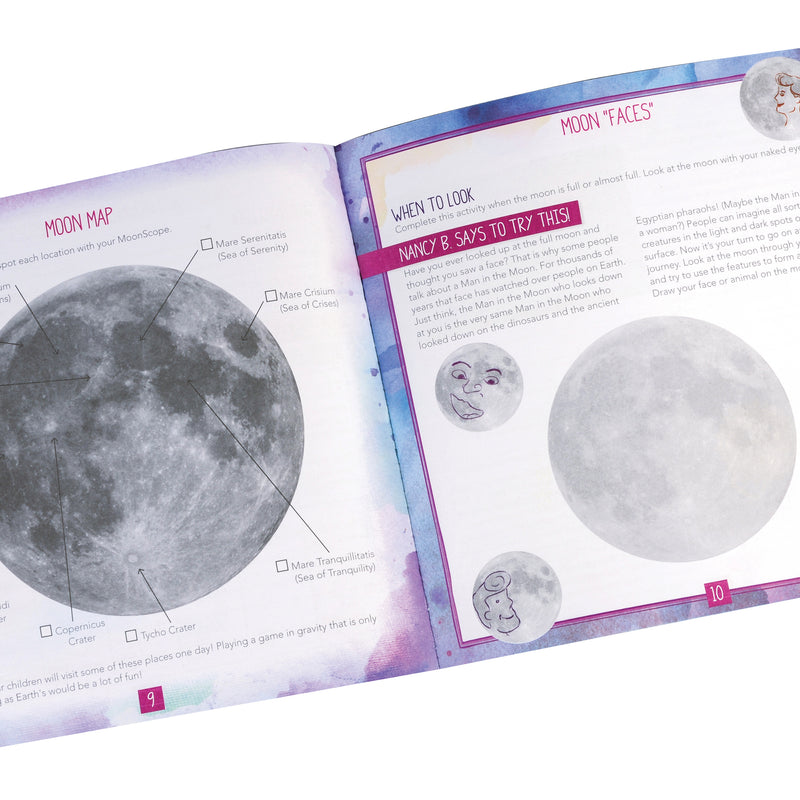 Nancy B’s Science Club® MoonScope™ & Sky Gazer’s Activity Journal